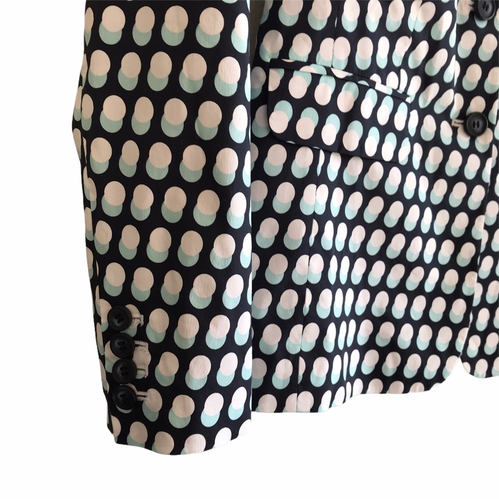 1901 Women's Geometric Print Blazer 4 - Picture 3 of 7